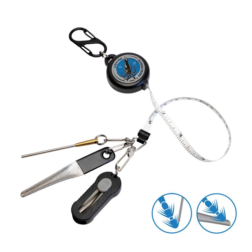 Fishing Hook Sharpener - Kit da Pesca 4 in 1: