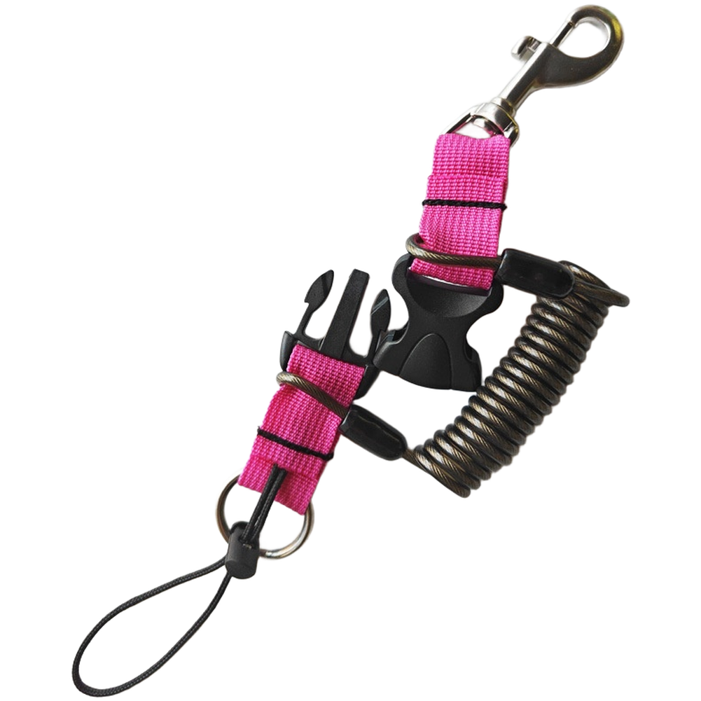 Fishing Hook - Corda a Molla Retrattile in Acciaio