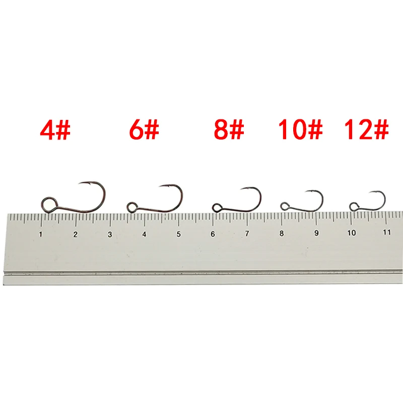 12 pezzi/lotto Taglia 4 # -12  - Fishing Hook Barbless recensione e prezzo