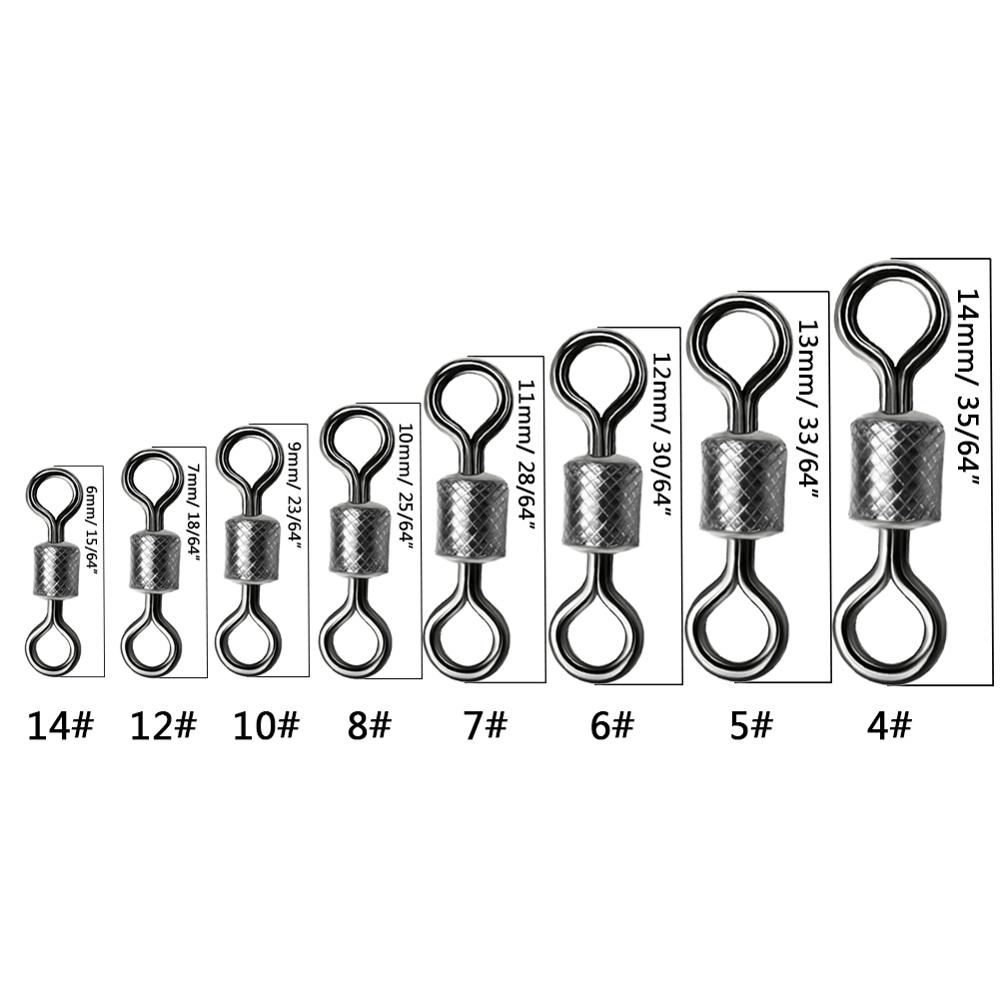 50-100 pz/scatola Girevole di  - Fishing Hook Circle recensione e prezzo