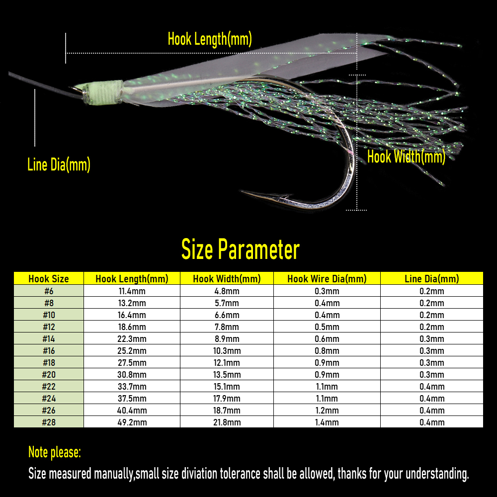 WIFREO 50pc luminoso simulato  - Fishing Hook Circle recensione e prezzo